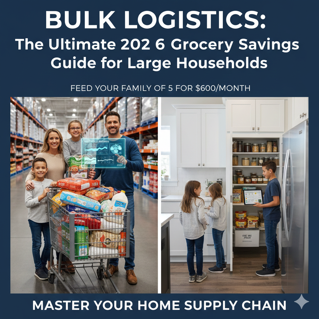 Bulk Logistics: The Ultimate 2026 Grocery Savings Guide for Large Households